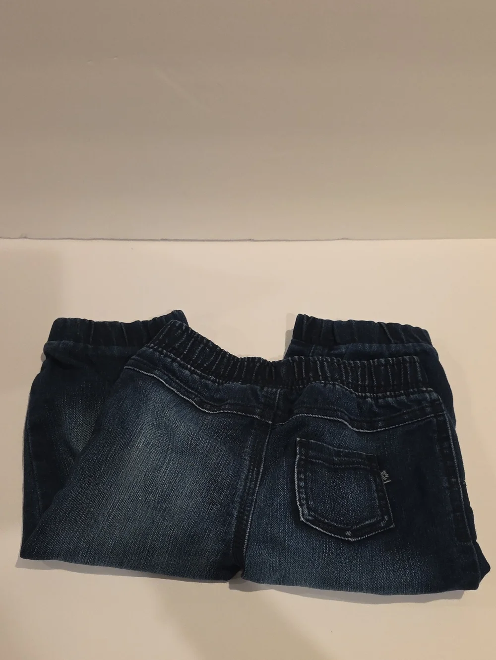 Baby B Gosh Dark Blue Pull-On Denim Jogger Pants 18m